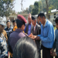 प्रदेश नम्बर सातका माननीय भौतिक पूर्वाधार तथा विकास मन्त्रि श्री पठन सिंह बोहरा ज्युको भब्य स्वागतका केहि दृश्यहरु  