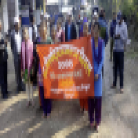 ६८ औ प्रजातन्त्र दिवसमा निकालिएको र्याली 