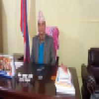 परशुराम नगरपालिका प्रमुख आफ्नो कार्यकक्षमा   